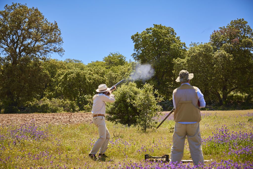 An image of luxury adventure holidays from clay pigeon shooting in the Costa Del Sol